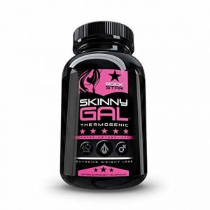 Skinny Gal Weight Loss for Women, Diet Pills by Rockstar, The #1 Thermogenic Diet Pill and Fast Fat Burner, Carb Block & Appetite Suppressant, Weight Loss Pills, 60 Veggie Cap